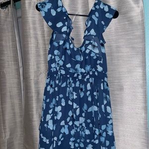 Abercrombie & Fitch Blue Floral Sundress